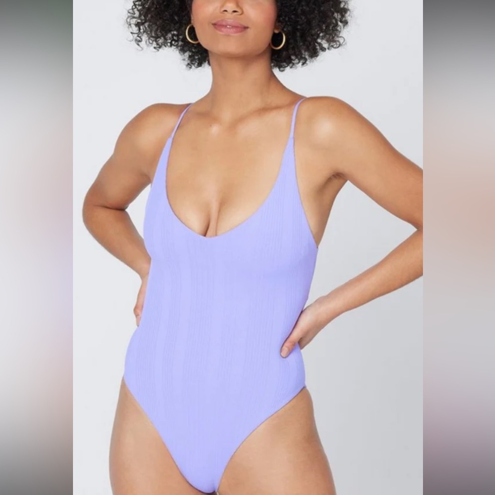 Gianna Classic One-Piece Swimsuit in purple. Used once. In excellent condition